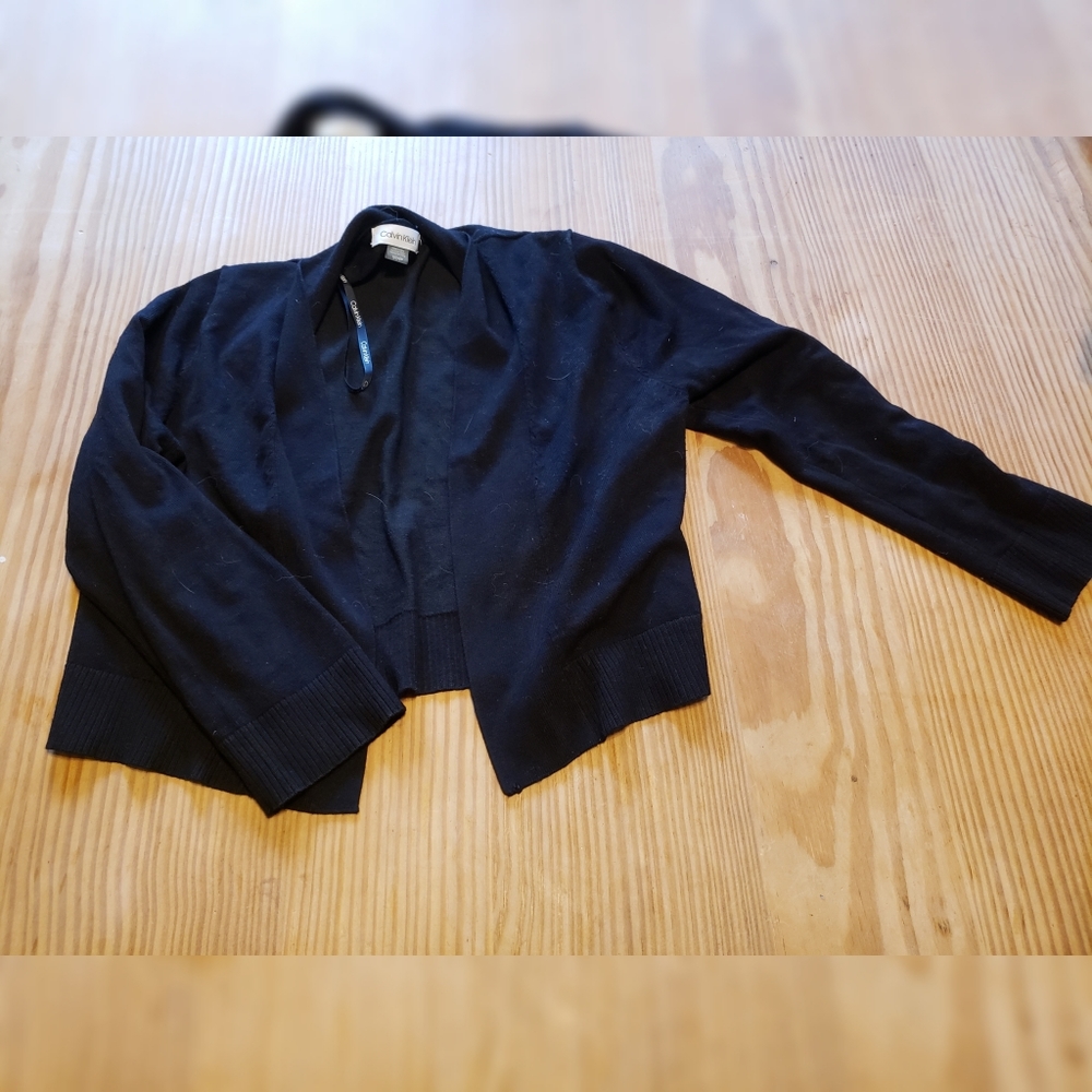 Calvin Klein cropped cardigan